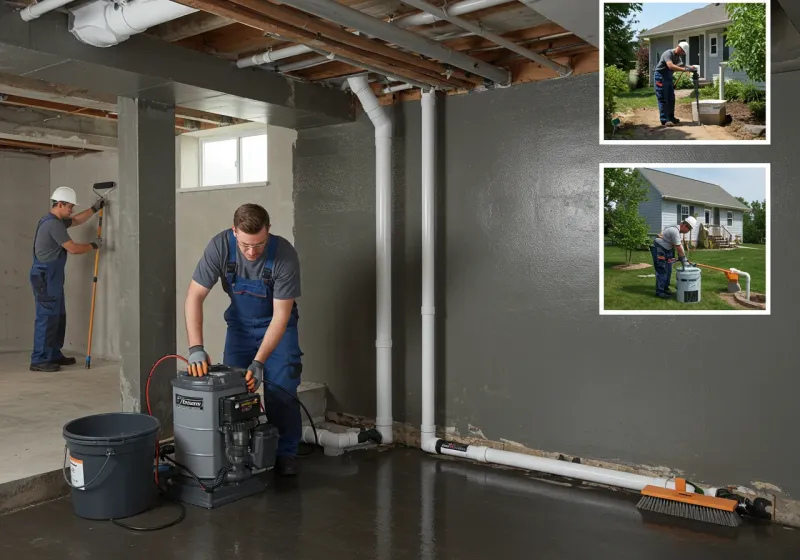 Basement Waterproofing and Flood Prevention process in Stow, MA